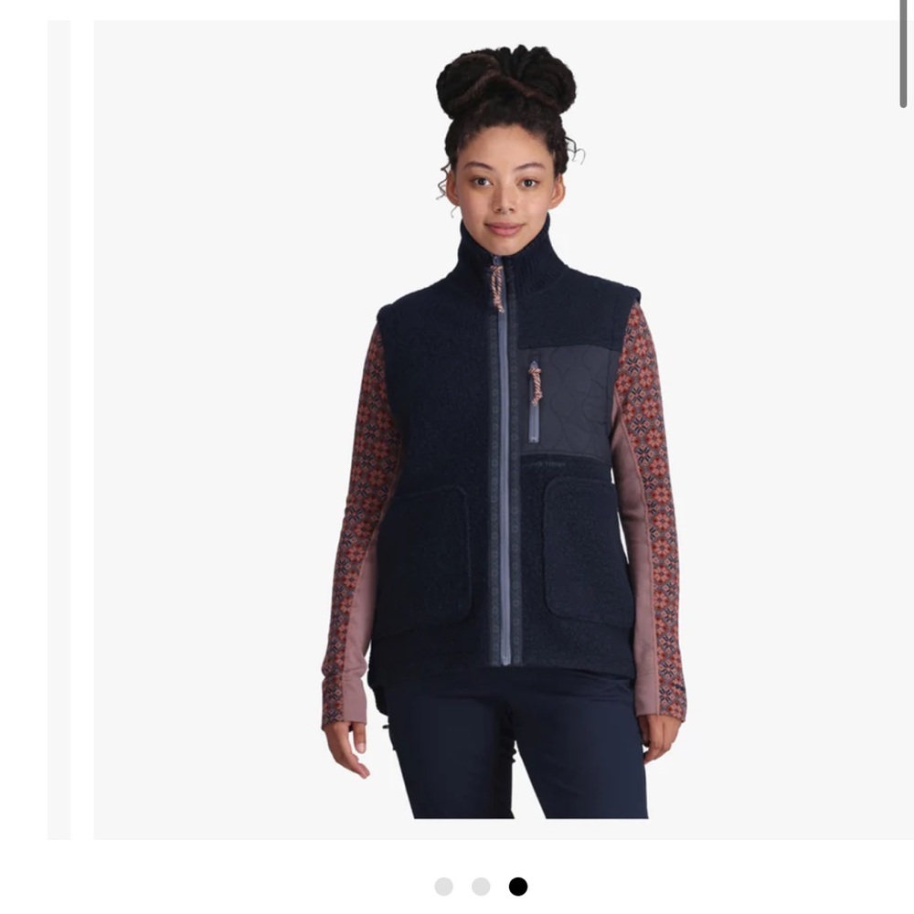 kari traa voss wool vest